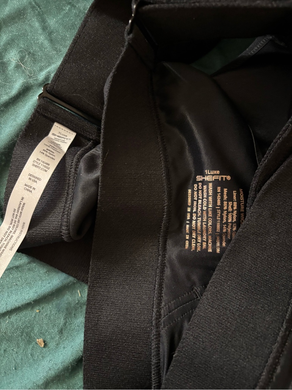 Shefit. Bra bundle.  Black like new  3 count - Picture 5 of 5